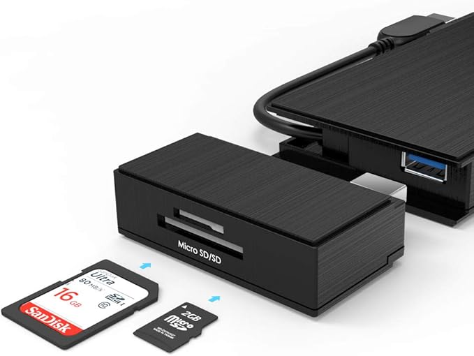 Wavlink Universial USB 3.0 Dual-Head Mini Docking Multi-Display HDMI/VGA with Gigabit Ethernet USB 3.0 Port Removable Card Reader HDMI up to 2560x1440 and VGA 1920x1200 Supports Windows