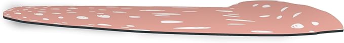 Ergonomic Mouse Pad with Wrist Rest Digital Printed Mouse Mat for Tendon Sheath Problems Non-Slip Base for Office and Home Size: 20 x 23 cm