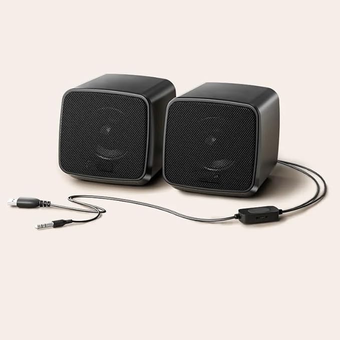 Computer Speaker Desktop Home Theater Small Laptop Wired Mini Tweeter Subwoofer