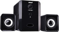Zerone Computer Speakers Wired Subwoofer Combination Speaker - 3D Stereo Bass Speaker Fits for Computer Laptop TV and Other Audio Devices with USB(Black)