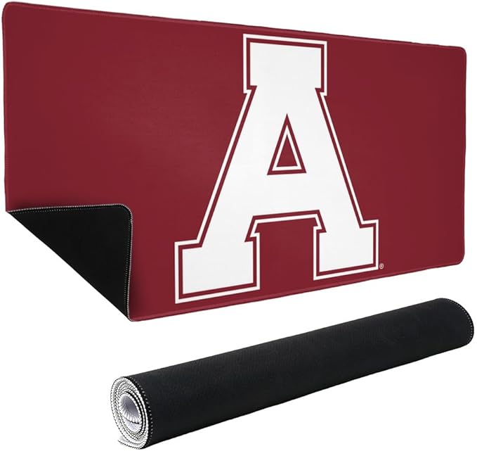 Alma College Scots Primary Logo Large Gaming Mouse Pad Desk Mat with Stitched Edges Non-Slip Base for Gamer Home and Office 31.5 x 15.7