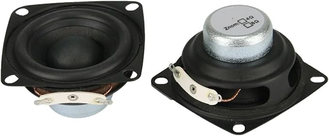 2PC 2 inch 4OHM 12W Full Range Speakers Magnetic NdFeB High-Power Alto Treble Vocal Sound Desktop PC Speaker Lucky