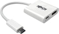 Tripp Lite USB C to HDMI Video Adapter Converter 4Kx2K w/ USB-C PD Charging Port Thunderbolt 3 Compatible USB-C USB Type-C USB Type C 6in (U444-06N-H4-C)