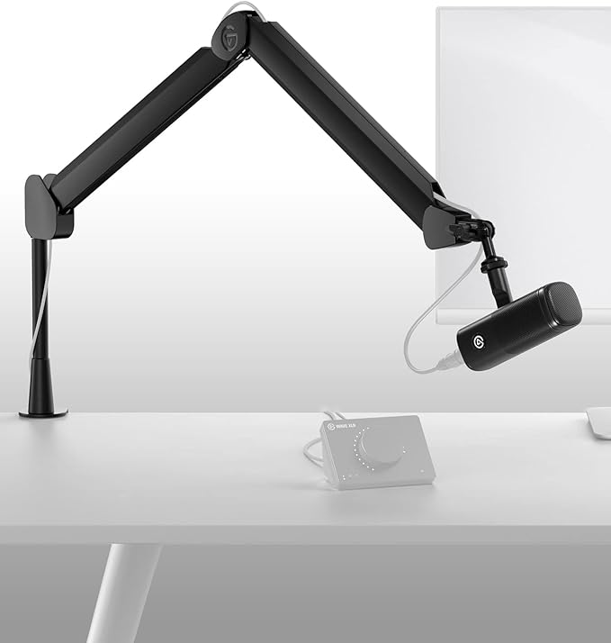 Elgato Wave DX XLR Microphone Speech Optimized No Signal Booster Required Reduces Unwanted Noise Wide Acceptance Angle Works With Any Audio Interface