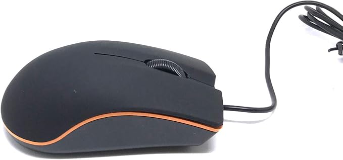 TFD Supplies - Wired 3 Button Optical Computer Mouse - 10 Pack - Bulk Computer Mice