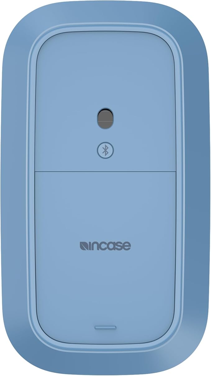 Incase Modern Mobile Mouse – Designed by Microsoft – Lightweight Precision Navigation Right/Left Hand Use Scroll Wheel BlueTrack Technology Wireless Bluetooth for Mac/Windows/8/10/11 (Sapphire)