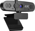 GIZNXBA Webcam with Microphone HD Light Correction Noise Cancellation Autofocus Wide-Angle Lens Plug &amp Play USB Webcam for Laptop Desktop Streaming &amp Online Meetings(4k)