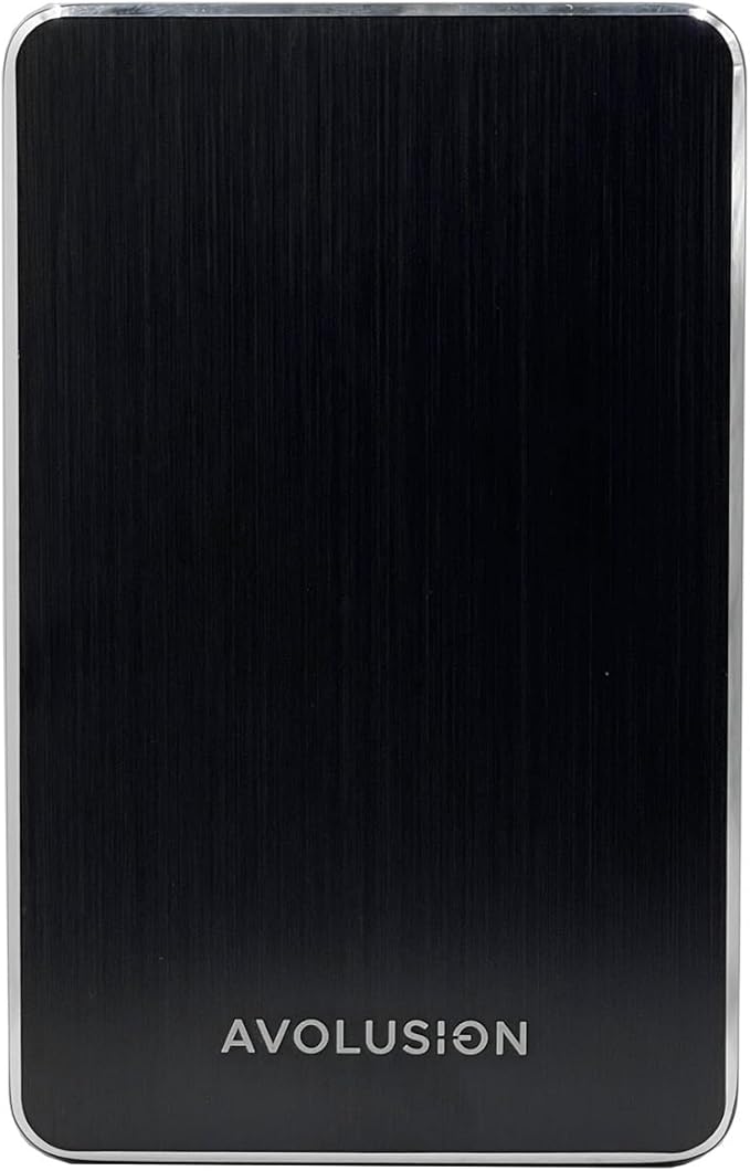 Avolusion M2 Series 1TB USB 3.0 Portable External Gaming Hard Drive (for PS4 / PS5 or Windows OS Laptop/PC) (Renewed)