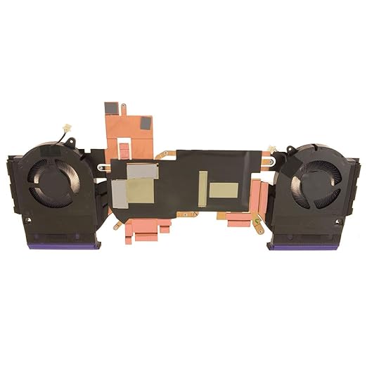 Laptop Heatsink&ampFan for DELL G Series G16 7630 04MP4T 4MP4T Fit RTX4050/4060 ND8CC14-22E09 ND8CC13-22E08 DC12V