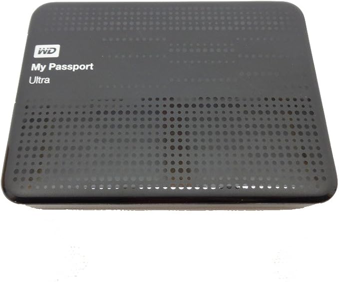 (Old Model) WD My Passport Ultra 1 TB Portable External USB 3.0 Hard Drive with Auto Backup Black