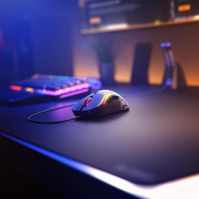 Glorious Model D- (Minus) Lightweight Gaming Mouse Matte Black (GLO-MS-DM-MB) (Renewed)