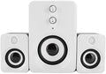 Computer SpeakerMulti-medioa USB Mini Subwoofer Speaker with 360°Surround Stereo Sound PC Speaker for Desktop/Laptop Gaming StereoBuilt-in Microphone