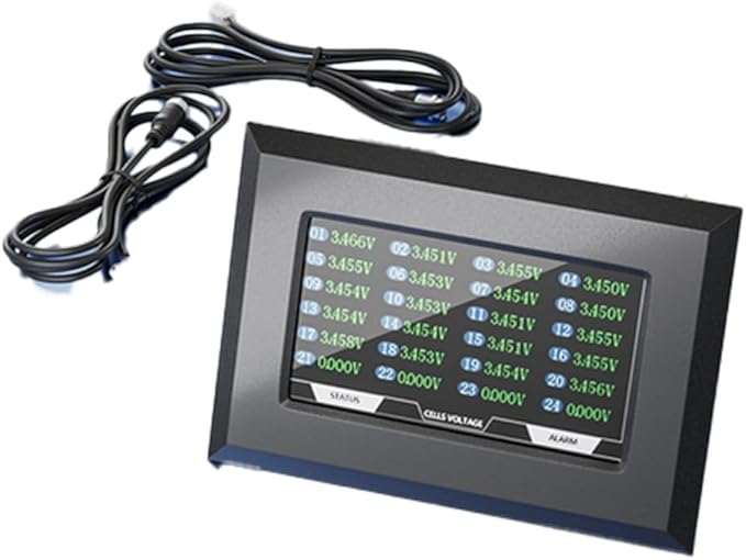BMS Replacement 4.3 Inch LCD Display Screen with Active Switch Monitor for JK Smart BMS Black 500454108A1