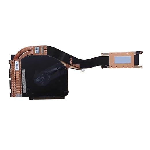00WR96 for Latitude 7420 Laptop Cooling Fan Cooler Fan 0WR96 Heatsink Radiator Replacement Parts(Cooling Fan Set)