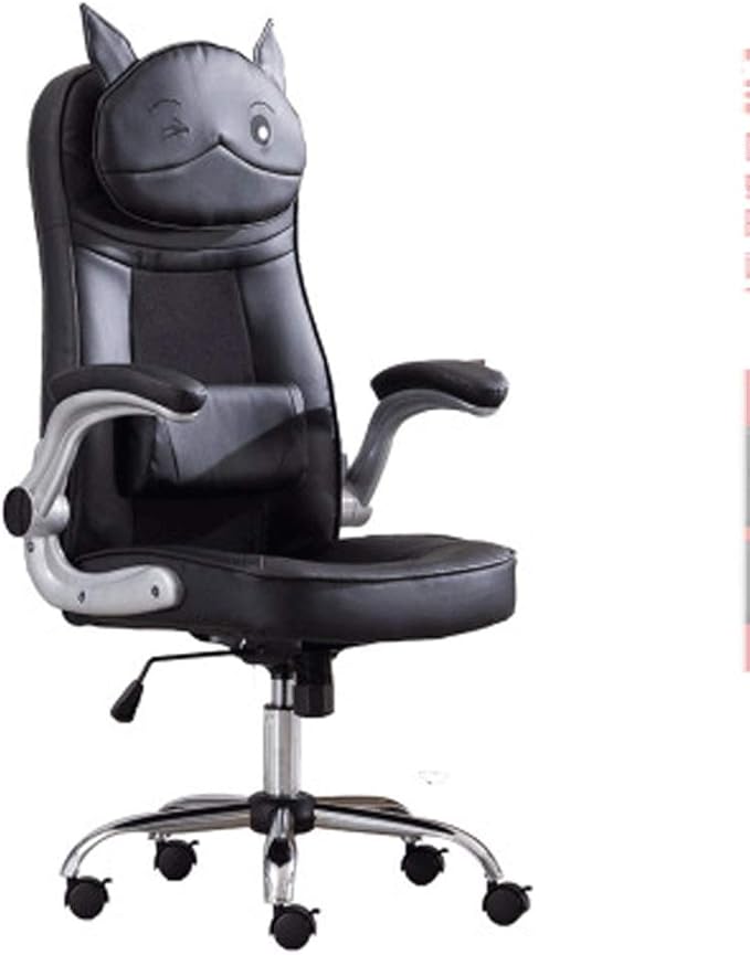 YYDS Chair Gaming Chair Executive Ergonomic Swivel Chair with Headrest and Lumbar Pillow Rotating Lifting Handrail Esports Chair Ergonomically (Color : E Size : Steel feet)