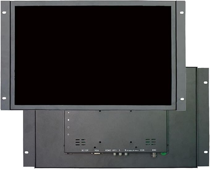 1pc 19 Inch Widescreen Industrial-Grade Embedded Touch Screen Monitors Open Frame Style Wall Mounted 1440x900 Resolution(Without Touch)