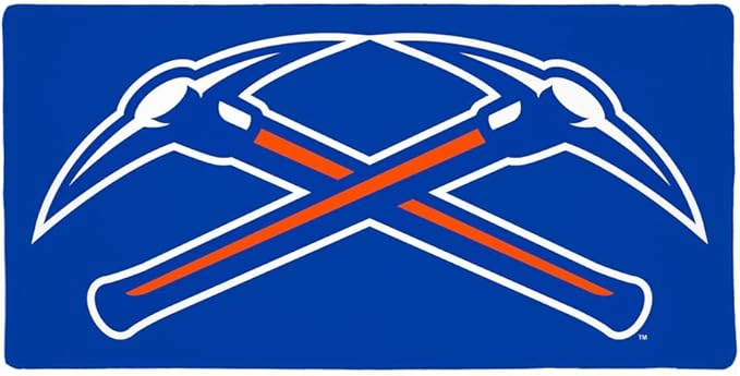 University of Wisconsin - Platteville Primary Logo Large Gaming Mouse Pad Desk Mat with Stitched Edges Non-Slip Base for Gamer Home and Office 31.5 x 15.7