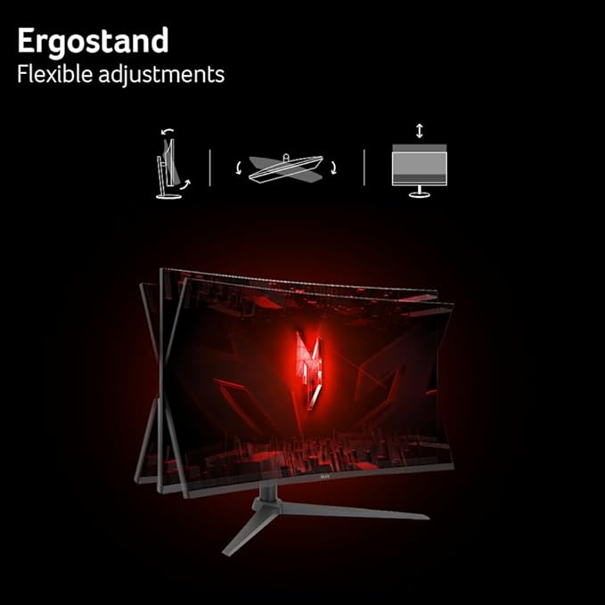 acer Nitro 31.5 Inch WQHD 2560 x 1440 1500R Curved PC Gaming Monitor | AMD FreeSync | Up to 180Hz Refresh | 1ms VRB | Speakers | One Display Port 1.4 &amp Two HDMI 2.0 | XZ320QU S3bmiiphx