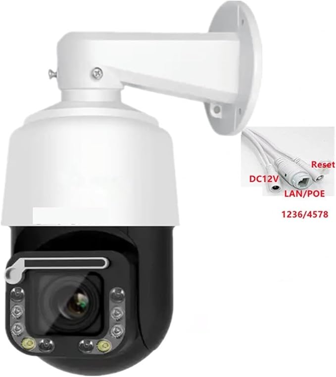 8MP 4K 30fps 60X Optical Zoom Wiper POE PTZ WiFi IP Camera 1080P 60fps PTZ IP Camera(EU PlugWiFi 30fps No Card)
