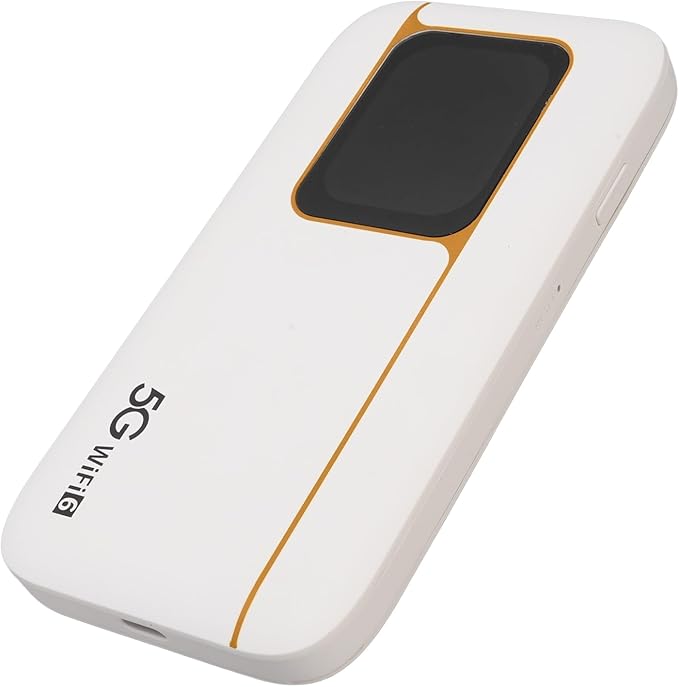 fosa 5G Mobile Hotspot Portable WiFi Router with 7100mAh Battery and WIFI6 Support for Travel Home Gaming Up to 16 Devices 2.77Gbps Speed IP67