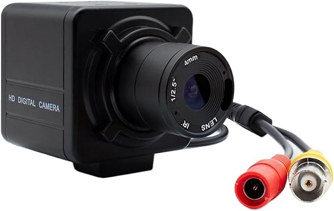 Mini AHD Camera 5MP Full HD Analog Video Security Protection Camera 4mm CS Lens Industrial Metal Housing Box