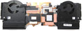 New Laptop Heatsink&ampFan for Alienware M17 R3 05R2VC 5R2VC 0CNV63 CNV63 0H5TYJ H5TYJ
