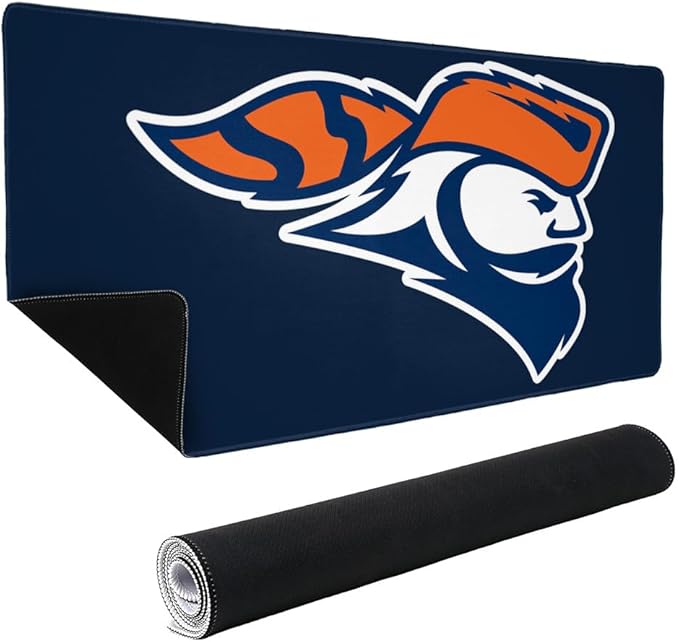 Carroll University Pioneers Primary Logo Large Gaming Mouse Pad Desk Mat with Stitched Edges Non-Slip Base for Gamer Home and Office 31.5 x 15.7