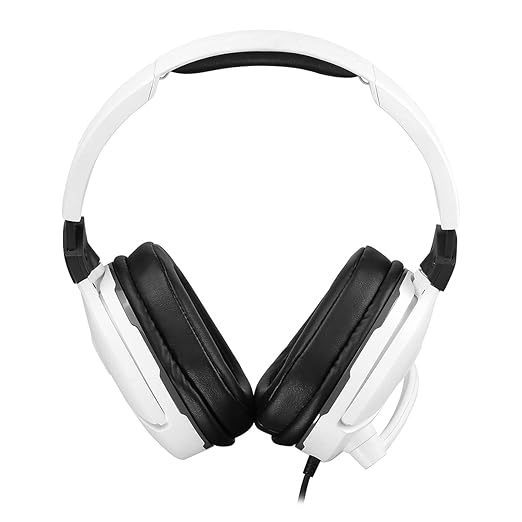 Turtle Beach Recon 200 White Amplified Gaming Headset for Xbox and PlayStation