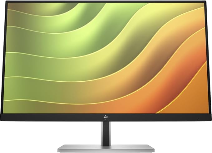 HP E24u G5 23.8 Full HD LED LCD Monitor - 16:9 - Black Silver - 24 Class - in-Plane Switching (IPS) Technology - 1920 x 1080-16.7 Million Colors - 250 Nit - 5 ms - 75 Hz Refresh Rate - H