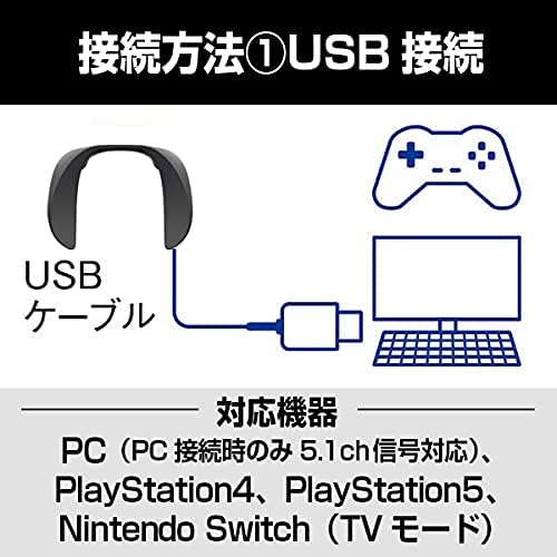 Panasonic SC-GN01 Gaming Neck Speaker Wired Developed with the Final Fantasy XIV Sound Teams Equipped with Sound Modes High Performance Dual Microphone