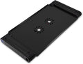 Tbest Cuter Aries and Parts 60° Foldle Laptop Desk Tle Stand Holder W Coolin Fan Ouse BOAD Cuter Plies (Black)
