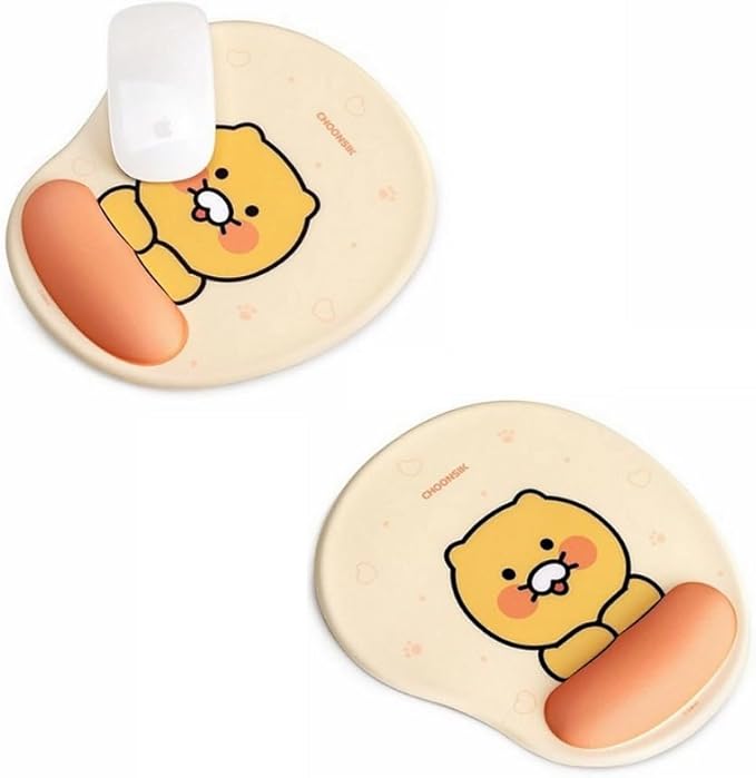 Kakao Choonsik Mouse Pad Wrist Rest Gel Type and Letter Writing Set