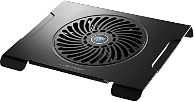 Cooler Master NotePal CMC3 Laptop Cooling Pad 'Silent 200mm Fan 700RPM Supports up to 15.6 laptops' R9-NBC-CMC3-GP