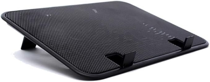 14 Inch Notebook Cooler Dual Fan USB External Laptop Cooling Pad Slim Stand High Speed Silent Metal Panel Fan (Color : A) (C)