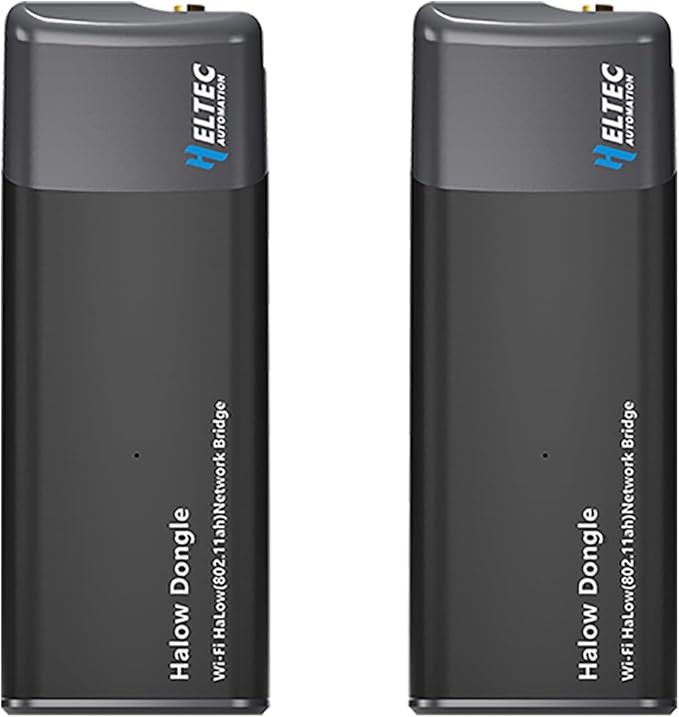 Heltec Wi-Fi HaLow Dongle 1KM Ultra-Long-Range USB Type-C Low Power Consumption Wireless Network Bridge IEEE 802.11ah 902-928MHz Supported Wi-Fi and Ethernet (AP + STA 1Pair)