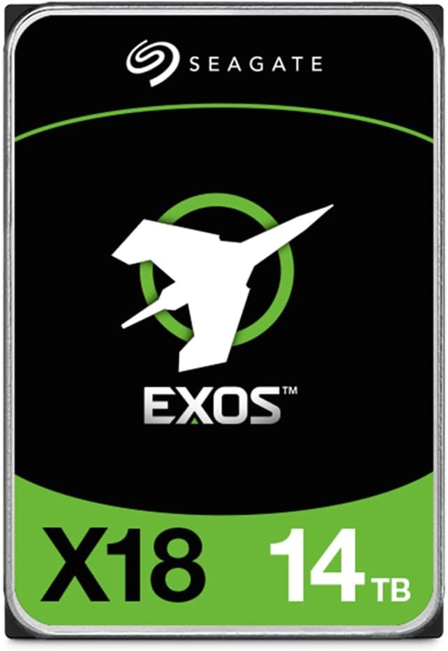 Seagate Exos X18 14TB 3.5 12Gb/s SAS III Internal Hard Drive OEM
