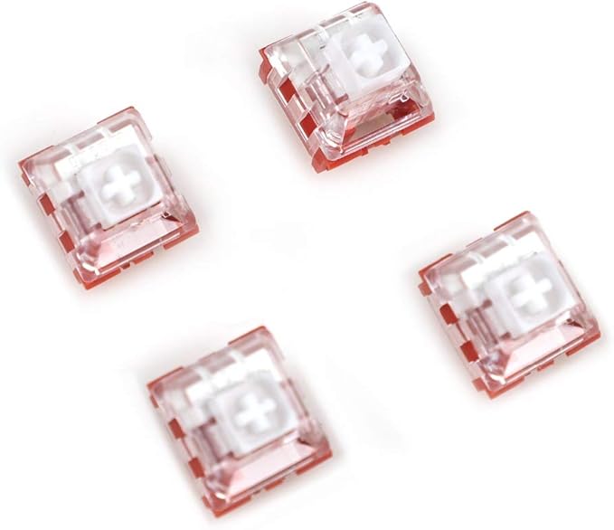 Kailh Pro Box Red 35g SMD RGB MX Switch Dustproof Switch for Mechanical Gaming Keyboard IP56 Waterproof (65 pcs)