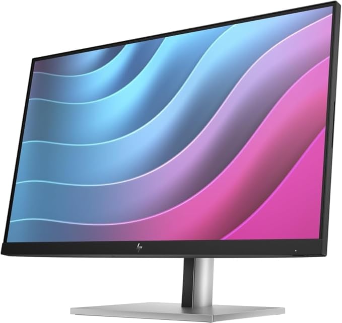 HP Monitor 24 Inch E24 G5 24 Inch Monitor 1920x1080 Resolution 16:9 Widescreen HDMI &amp VGA Ports Energy-Efficient Design with High Speed HDMI Cable Ideal for Home &amp Office Use
