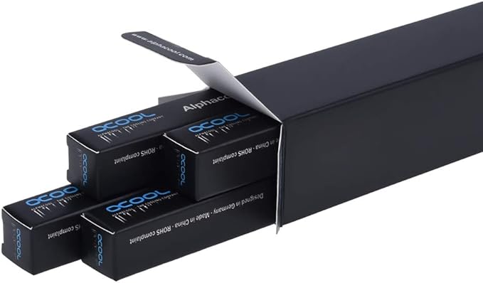 Alphacool HardTube 10mm ID 13mm 80cm Clear 4-pack
