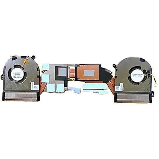 Fan for XPS 15 9500 Precision 5550 Laptop Thermal Cooler Heatsink with Fan - 442PH 0442PH