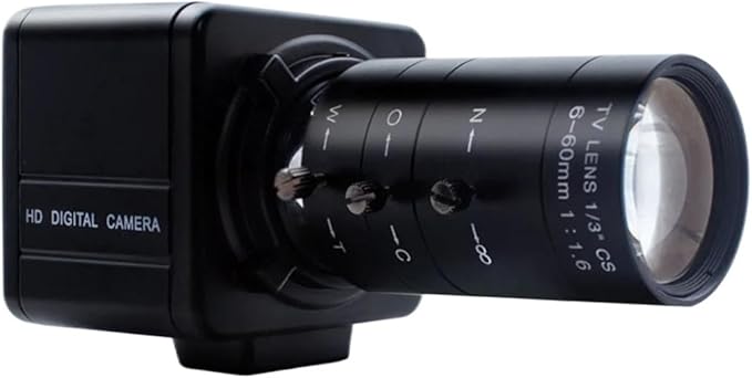 Mini Manual Zoom 3 4 5 8MP IP Camera 5 mm 6 mm Lens Metal Industrial Inspection Security Camera Video Surveillance