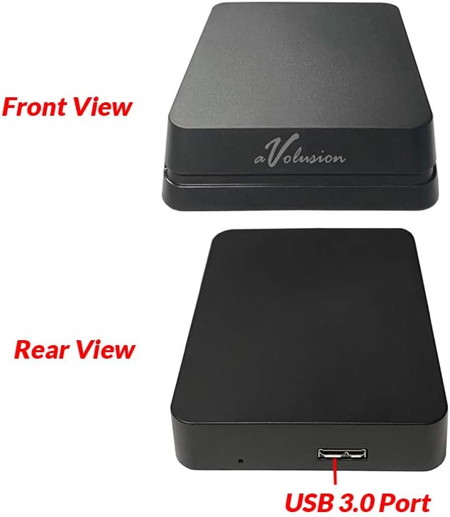 Avolusion Mini HDDGear 750GB USB 3.0 Portable External Gaming Hard Drive (Compatible with XBOX One Pre-Formatted)