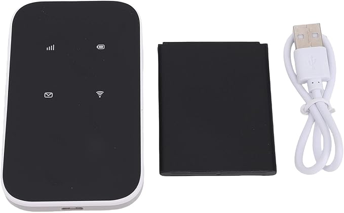 Sanpyl 300Mbps 4G LTE WiFi Hotspot Portable Mobile Router with Multi Device Connectivity Secure WPA WPA2 Encryption for Phones and Laptops