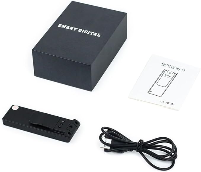 Handheld Portable Back Clip Work Recorder Assistant Conference Camera Recorder