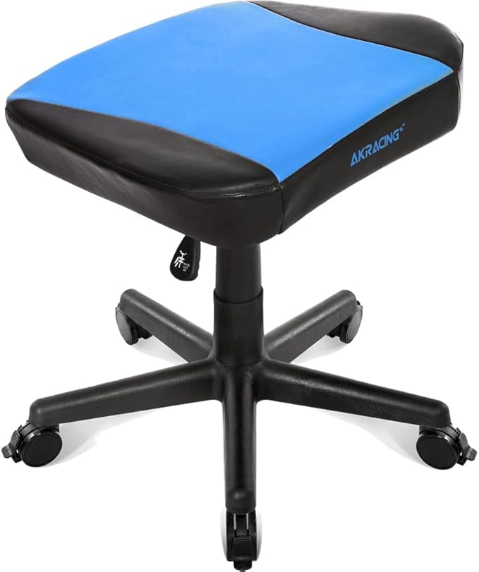 AKRACING Ottoman ge-mingutyea・ofisutyea Footrest  bule