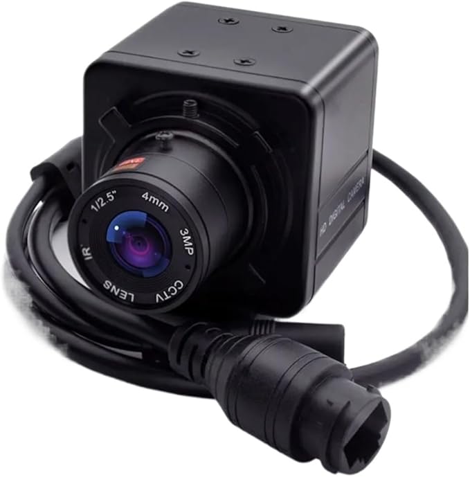 MP Mini HD Digital Industrial IP Camera Fixed 4mm CS Mount Lens Indoor Security Surveillance Camera