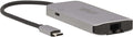 TRIPP LITE Three USB-A Ports USB-C Hub USB 3.2 Gen 1 5 Gbps Data Transfer 100W Power Delivery Charging 20V 5A Gigabit Network Port Sturdy Aluminum Housing 3-Year Warranty (U460-003-3AGALC)