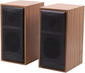 Computer Stereo Wooden Computer Speakers Natural Wood Enclosure Desktop Speaker USB Powered Laptop Speaker Wood Multimedia Loudspeakers (Color : Brown) (Brown)