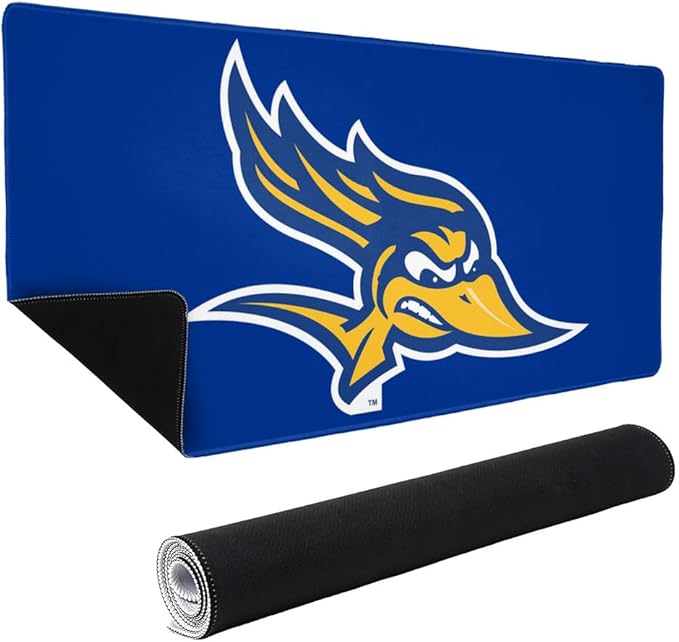 California State University Bakersfield Primary Logo Large Gaming Mouse Pad Desk Mat with Stitched Edges Non-Slip Base for Gamer Home and Office 31.5 x 15.7