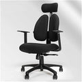 Gaming Chair for Home Ergonomic Chair Gaming Seat Game Swivel Chair Home Comfortable (Color:Black)